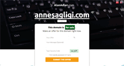 Desktop Screenshot of annesagligi.com
